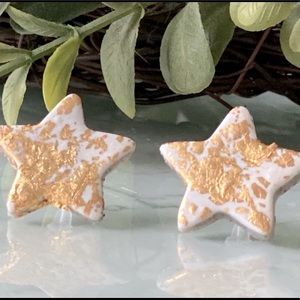 Polymer clay earrings